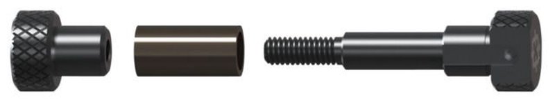 Cross Armory Pin Pal Pin Replacements AR-15 AR-10 Front Takedown Pin 4140 Steel Black Melonite