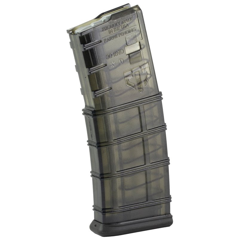 Elite Tactical Systems Group Gen 2 AR-15 Magazine 30-Round Slim Polymer Carbon Smoke SMK-AR15-30G2