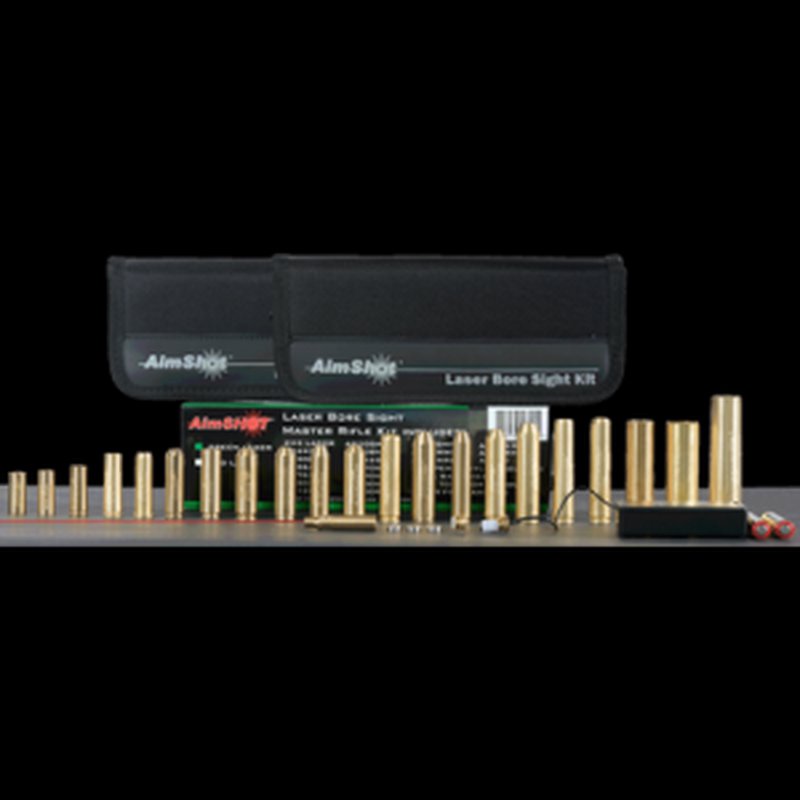 Aimshot Master Kit Multi-Caliber Bore Sight Red 650nm Laser (KTMASTER2RED)