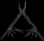 S.O.G PowerPint Multi-Tool 18‑in‑1 Black Hardcoat Anodized Stainless