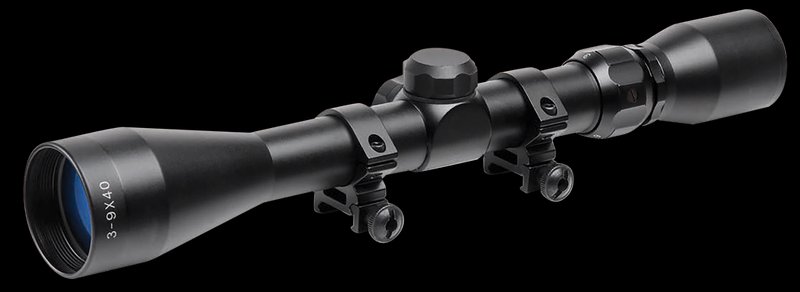 Truglo Buckline Rifle Scope 3-9x40mm 1-Inch Tube BDC Reticle Matte Black TG85394XB