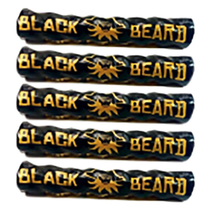 Black Beard Fire Starters Fire Rope 5-Pack Black Cotton Fire Starter Rope