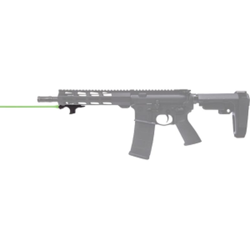 Viridian HS1 M-LOK Hand Stop with Integrated Green Laser Sight Black with Picatinny Adapter