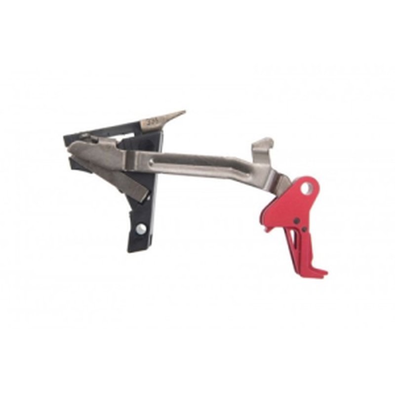 CMC Triggers Glock 42 .380 Flat Drop-In Trigger - Red