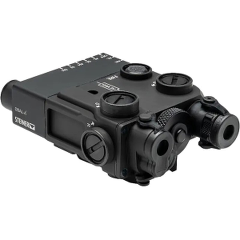 Steiner DBAL-A3 Civilian Dual Beam Laser Sight Advanced 3 Green with IR Illuminator, Picatinny Mount Black Refurbished