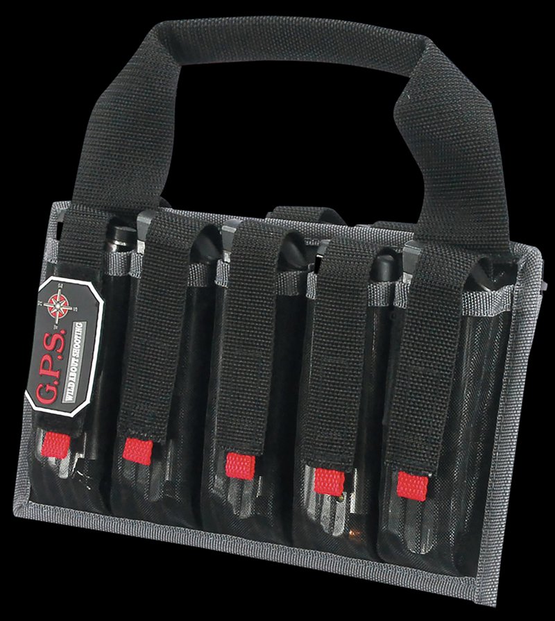 G*Outdoors 1006MAG AR Magazine Tote, Nylon Black, Holds 10
