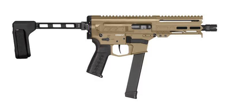 CMMG MkGs Dissent 9mm PCC PDW Handgun Semi Automatic