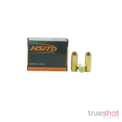 HSM .50 Action Express 325gr HP Hollow Point Brass Ammo (20-Round)