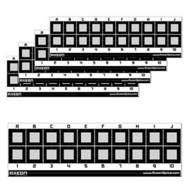 Axeon Optics Absolute Zero Reflective Laser Chart