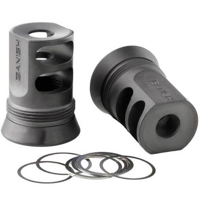 Banish 46 Muzzle Brake Insert 9/16x24 Black (.46 Cal)