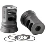Banish 30 GOLD Muzzle Brake 1/2x28 Black Titanium