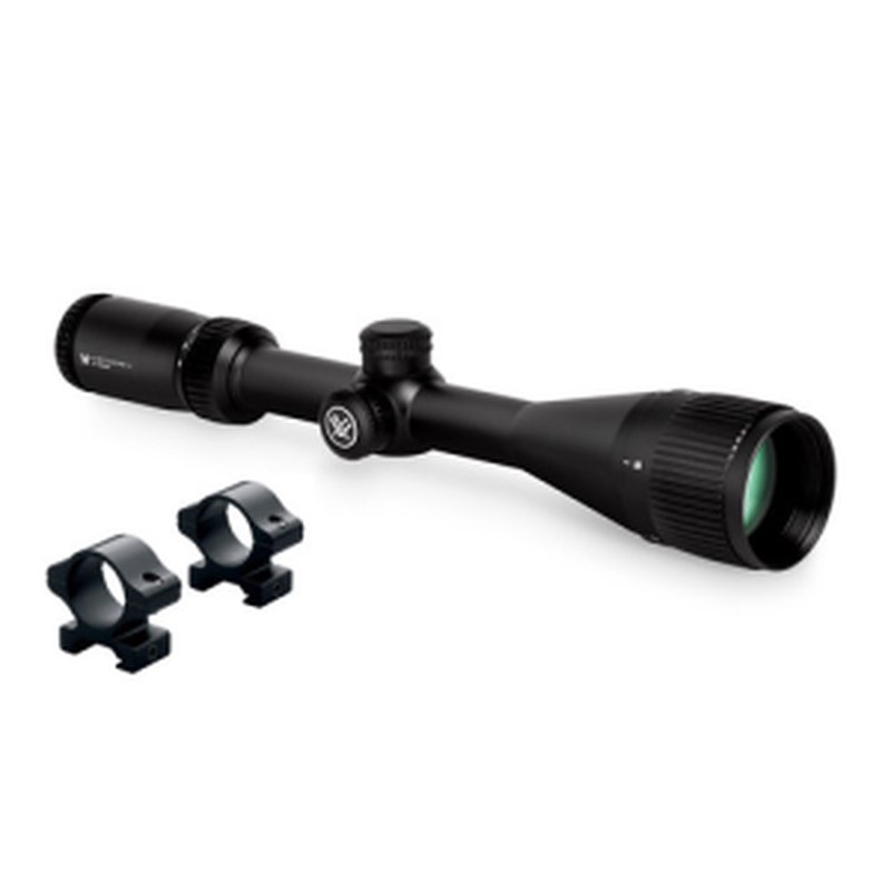 VORTEX Crossfire II 6-18 x 44 AO Riflescope w/LPD Rings