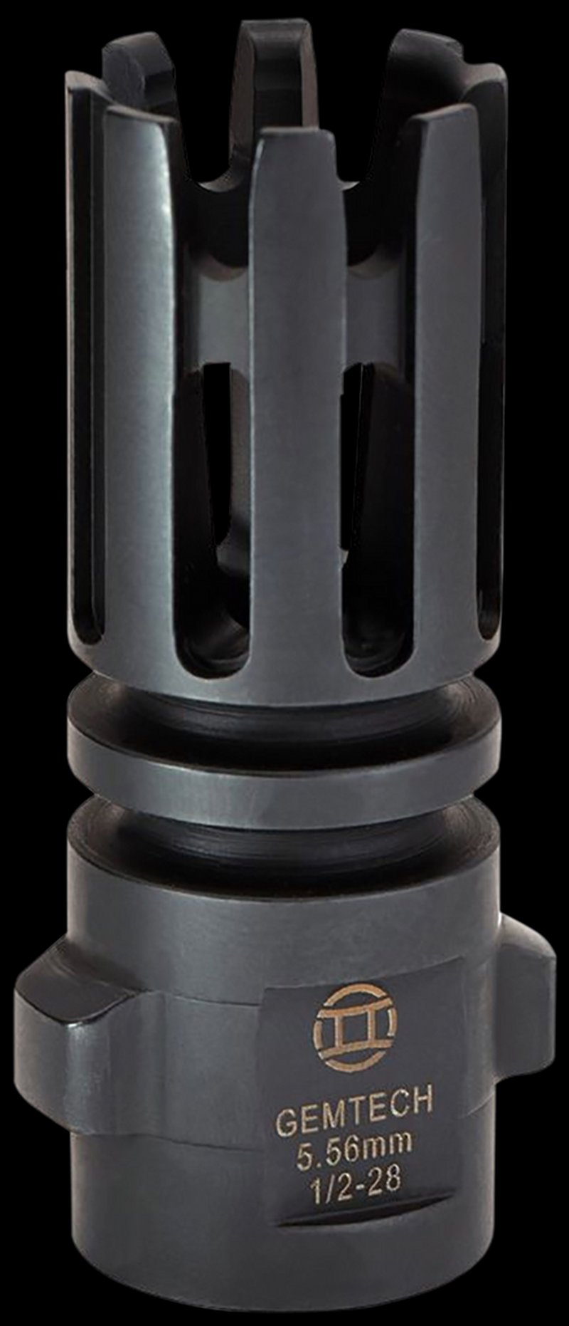 Gemtech Quickmount Flash Hider 1/2-28 2.4in 5.56 NATO