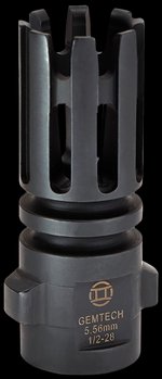 Gemtech Quickmount Flash Hider 1/2-28 2.4in 5.56 NATO