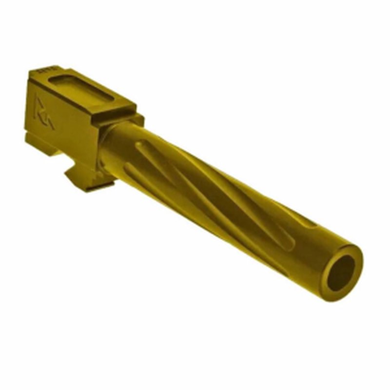 Rival Arms Drop-In Barrel for Glock 17 Gen 3/4 1/2-28 Gold