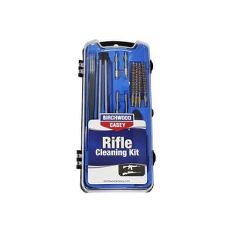 Birchwood Casey Rifle Cleaning Kit 41634 cleaning components hard case