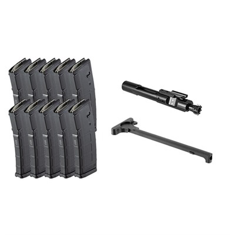 BROWNELLS BUNDLES - M16 5.56 BCG, CHARGING HANDLE & PMAG GEN M2 MAGAZINE BUNDLE