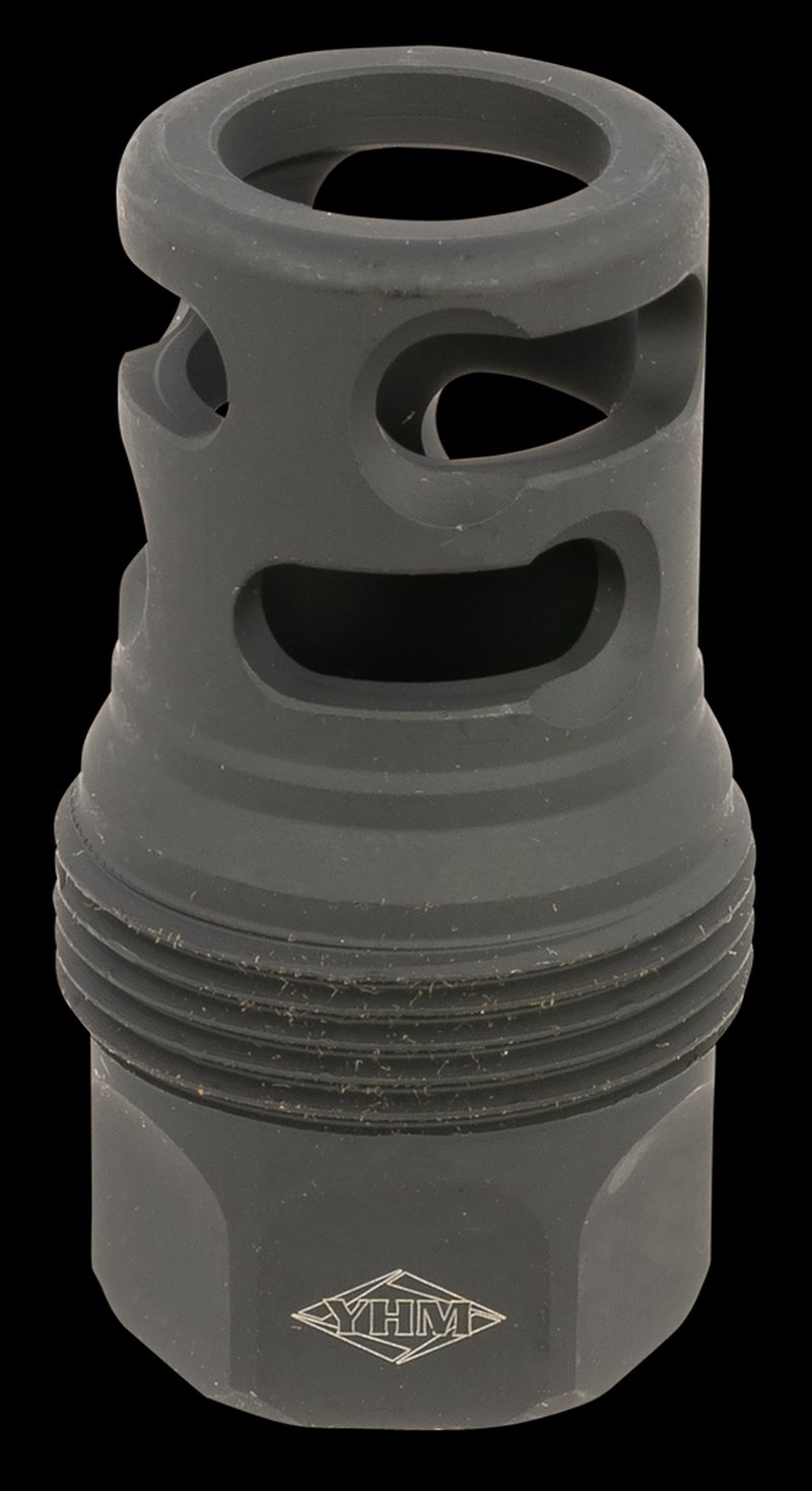 Yankee Hill SRx QD Short Muzzle Brake 5/8-32 TPI Black Phosphate