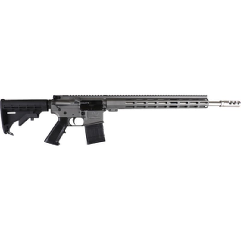 GLFA GL-15 Upper AR-15 450 Bushmaster 18 Inch Stainless Tungsten Grey