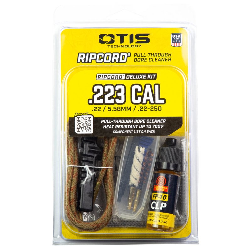 Otis Technology FG-RCD-325 Ripcord Deluxe cleaning kit .223/5.56 CLP bore cleaner