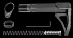 Phase 5 CMSA Carbine Mini Stock Assembly Aluminum Black AR-15 AR-10