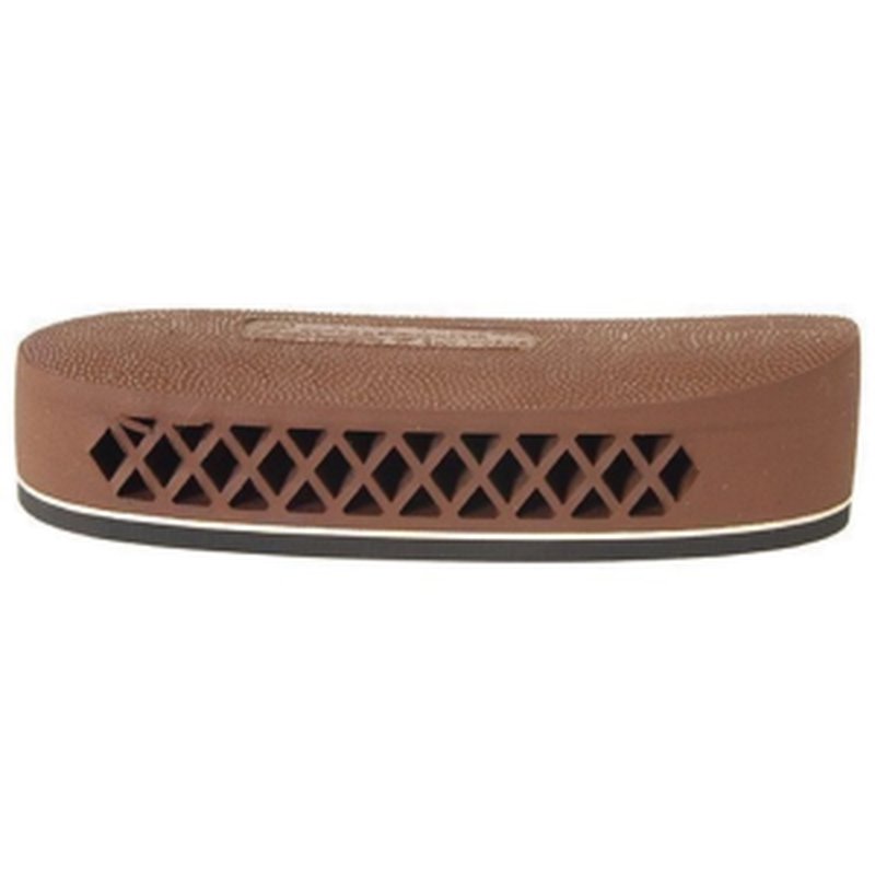 Pachmayr F325 Deluxe Field Grind to Fit Recoil Pad Large Brown with White Line