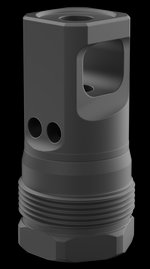 Breek Echo Plan B Muzzle Brake 1/2x28 for .223 Rem/5.56