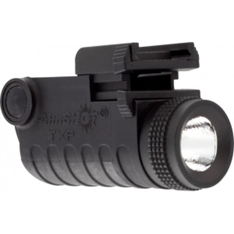 Aimshot TXP Rechargeable Picatinny Pistol LED Rail-Mount Light 130 Lumens USB Ambidextrous Black
