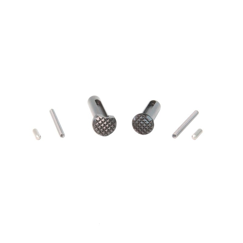 Geissele Ultra Duty Checkered Takedown Pin Set, Black