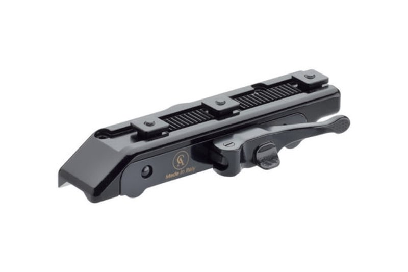 Contessa Blaser QD Simple Mounts for Swarovski Rail System (Black Hardened Steel)