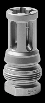 Dead Air RXD Xeno Birdcage Flash Hider 6mm 9/16-24 Matte Stainless (RXD690S)