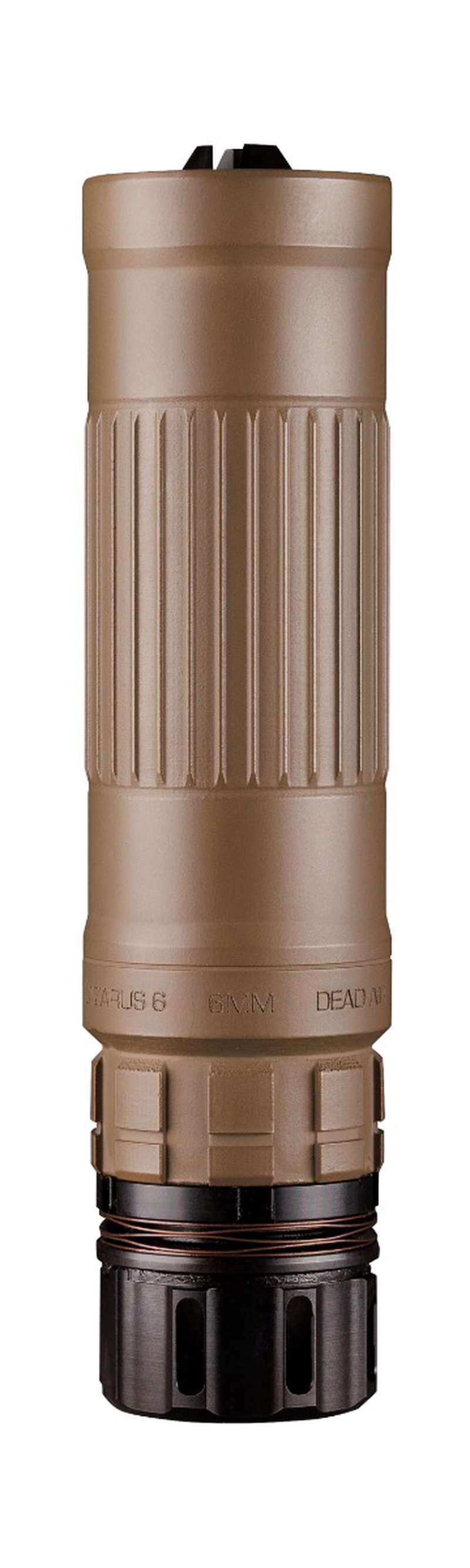 Dead Air Lazarus 6 KeyMicro Rifle Suppressor - FDE