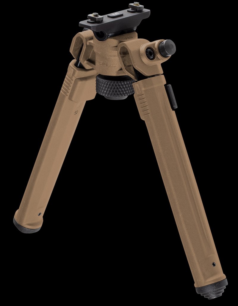 MAGPUL MAG933FDE Bipod for M‑LOK, Flat Dark Earth, Mil‑Spec Aluminum