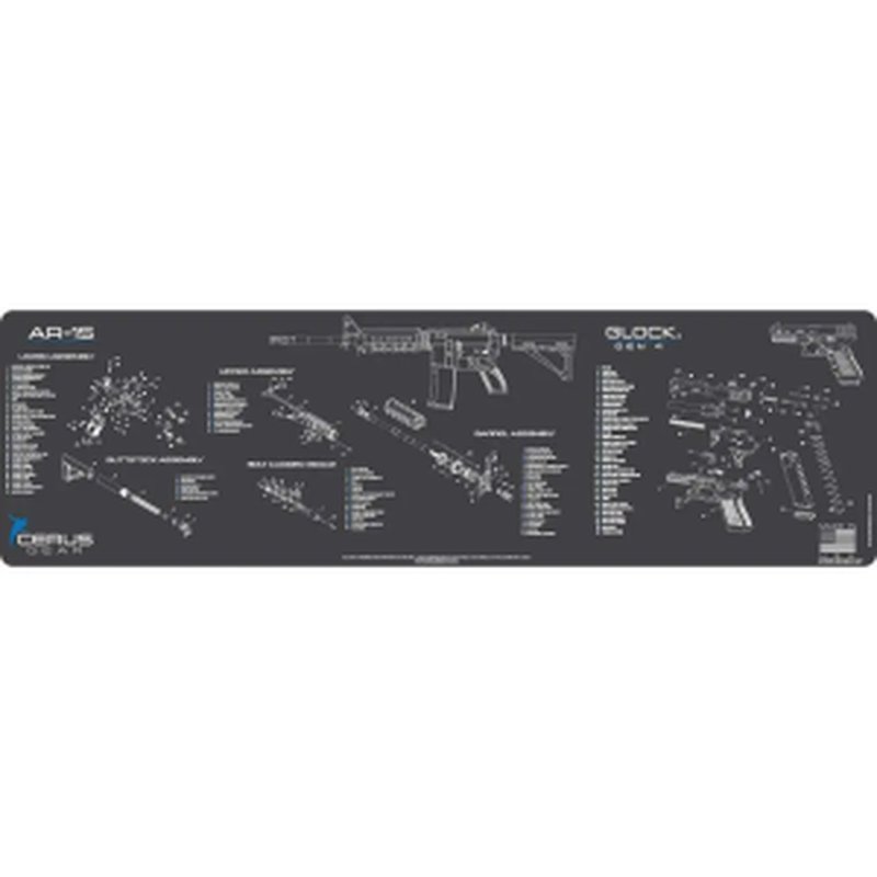 Cerus Gear Magnum 14x48 3mm PROMAT Cleaning Kit for AR-15/Glock Schematic Combo