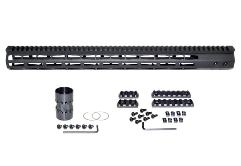 Presma AR-15 Super Light M-LOK Series Free Float Handguards 19in Black