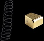 Cross Armory CRG5MEG17GD Glock Magazine Extension 5rd Gold Aluminum