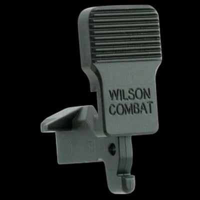 Wilson Combat TREBR Extended Oversize AR-15 Bolt Release (Black Steel)