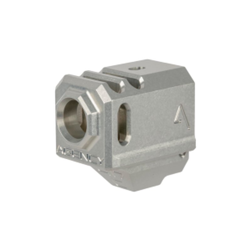 Agency Arms 417C Compensator for Glock 43 - Gray