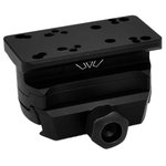 Warne 6104M Red-Dot Riser Holosun Aems Tactical Black Anodized