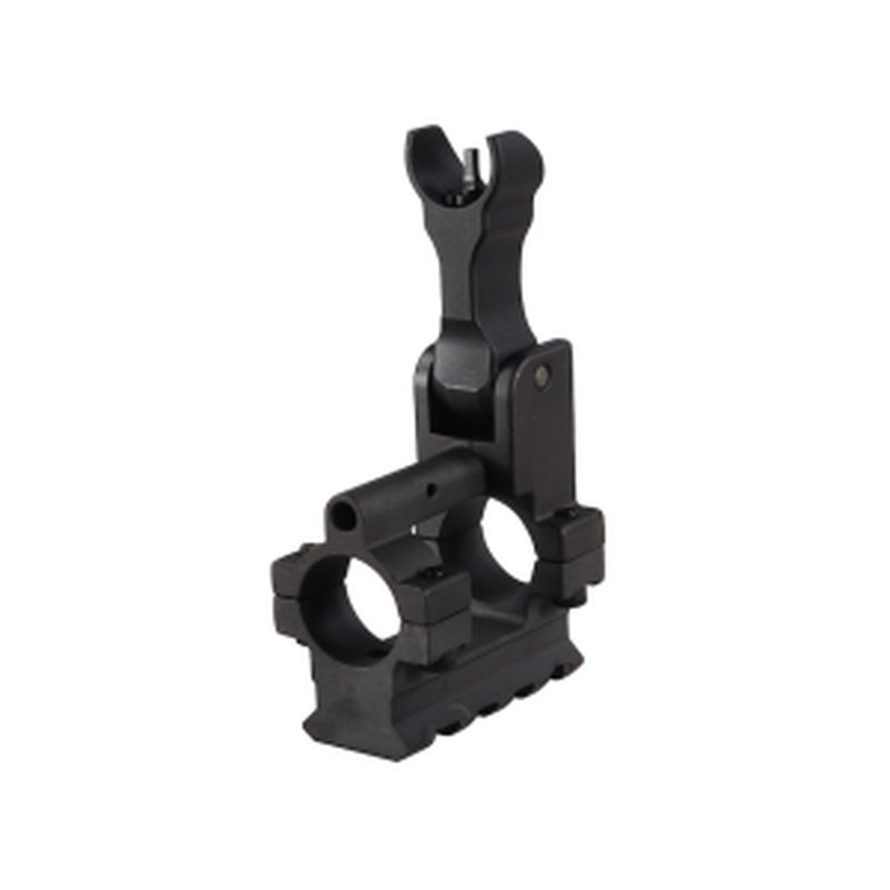 Yankee Hill Machine Gas Block AR-15, LR-308 0.750 with Hooded Flip Up Front Sight