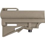 DPMS CAR-15 Adjustable Pistol Brace FDE Polymer, 6-Position Fit, QD Point, DP51655164875