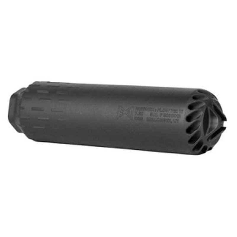Huxwrx FLOW 762 Ti Suppressor 30 Cal Titanium Black 5/8x24