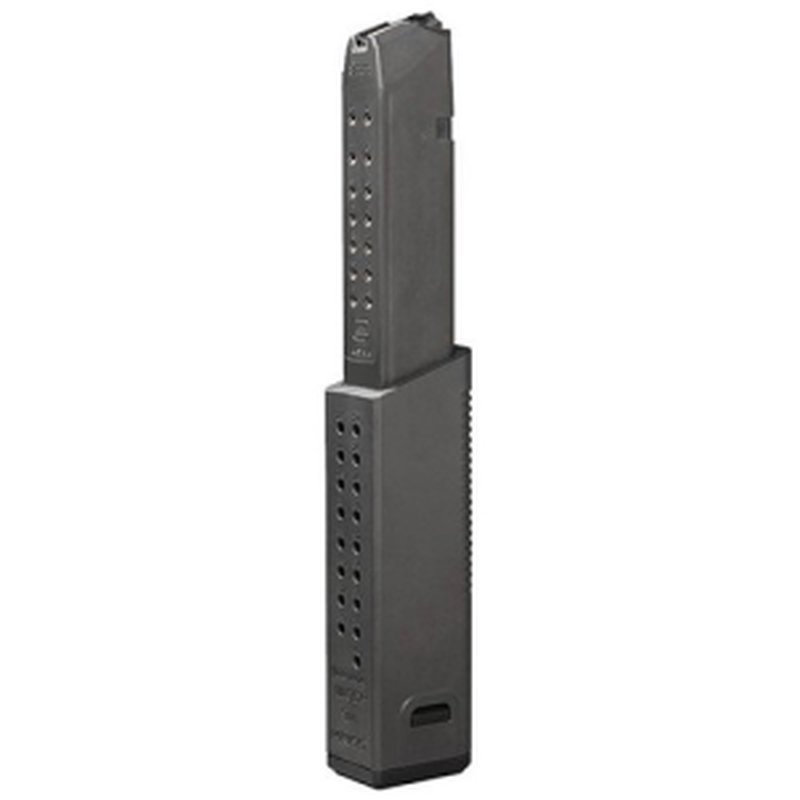 Kriss USA MagEx2 Glock 17 9mm 40-Round Extended Magazine (Black)
