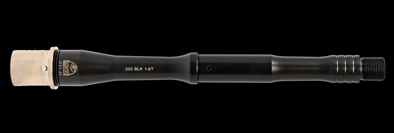 Faxon Firearms Match Series AR-15 Barrel 9in 300 Blackout Black Nitride 416R