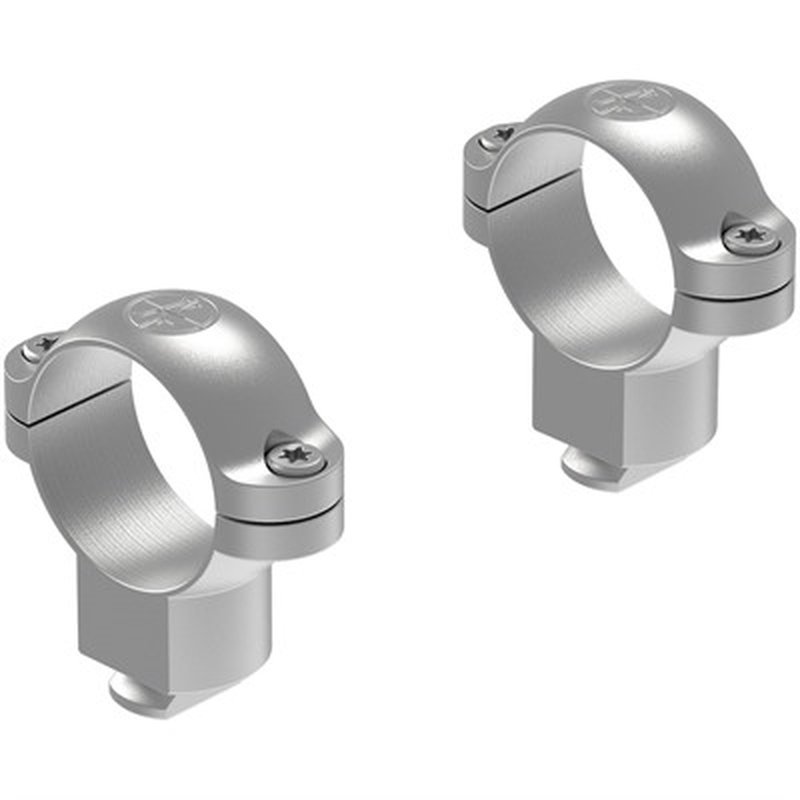Dual Dovetail Rings - Dual Dovetail Rings 1-In High Silver
