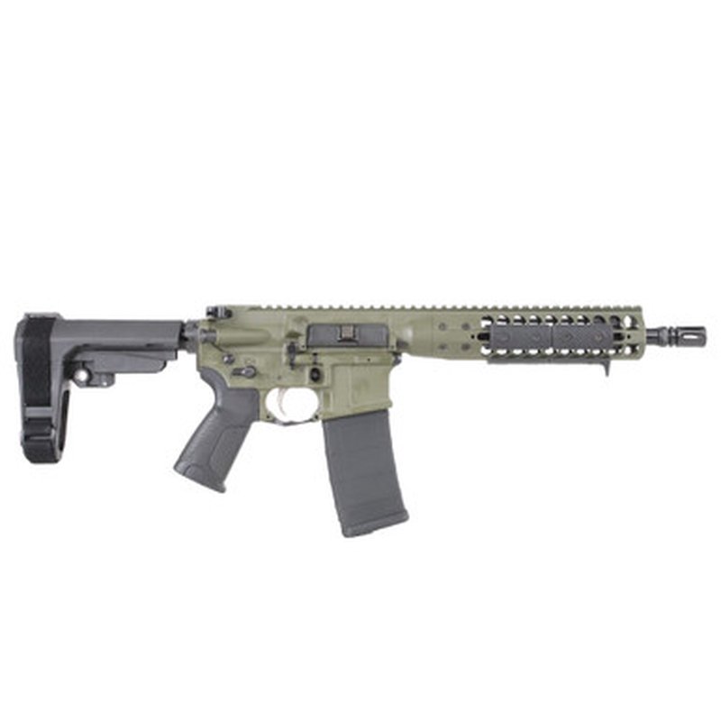 LWRC ICDI Direct Impingement 5.56 NATO 10.5in Barrel OD Green Upper