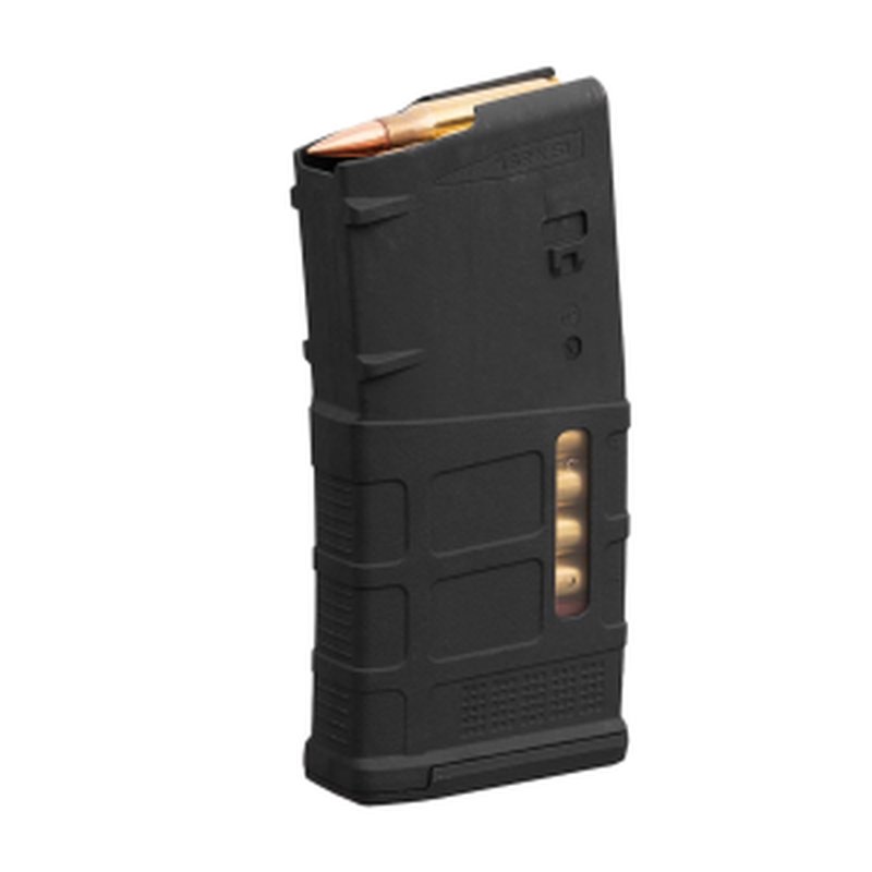 Magpul PMAG 20 LR/SR Gen M3 Window AR-10 Magazine 20rd 7.62x51mm Black