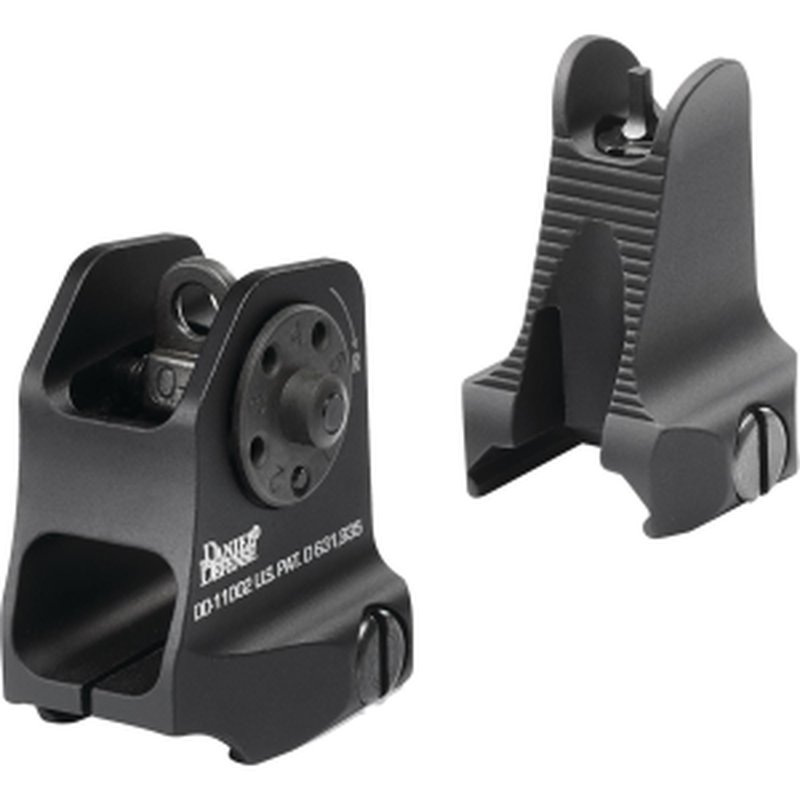 Fixed Front Rear Sight Combo