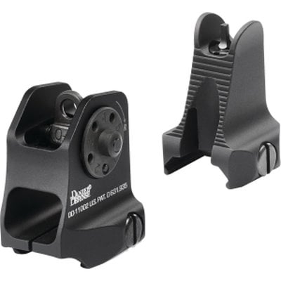 Fixed Front Rear Sight Combo