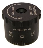 Sightron SIII8x32mm/SIII6x24mm Tactical Windage Knob, .1MIL, 2.5L-2.5R